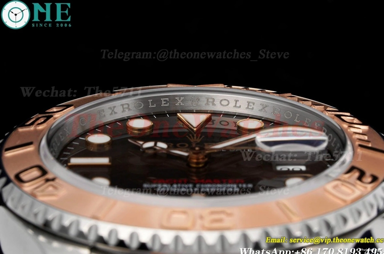 VSF Dial VS3135 Yacht-Master Brown 116621 RG SS 40mm 0131